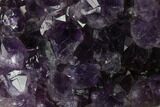 Free-Standing, Amethyst Geode Section - Large Crystals #171956-3